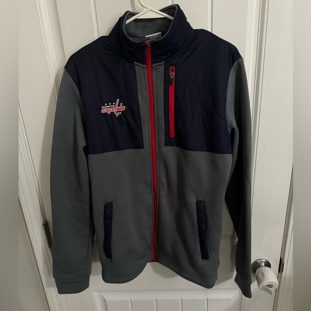 Washington capitals 1/4 zip jacket